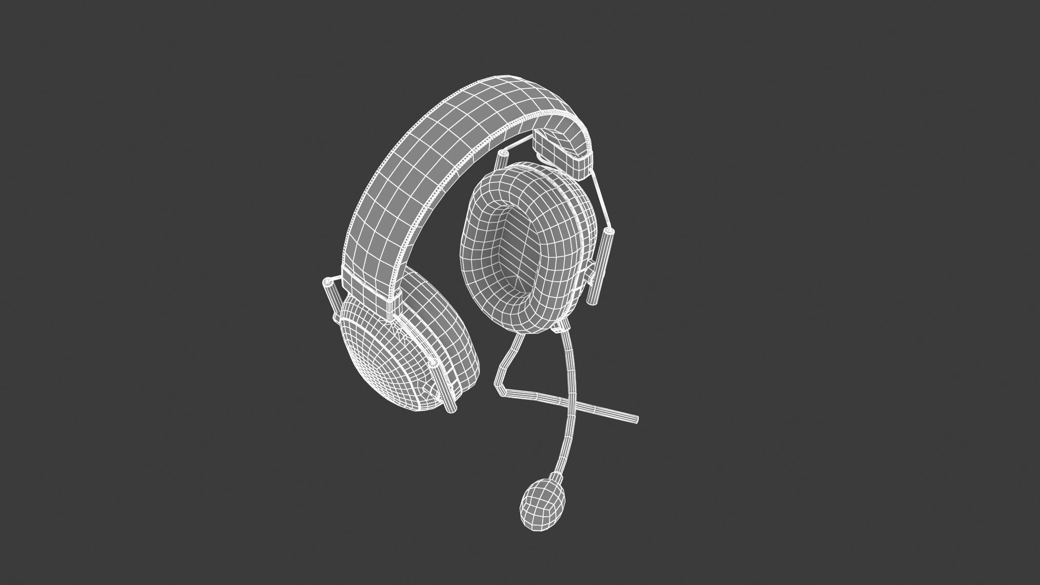 Blackshark V2 Headphone 3D model_28