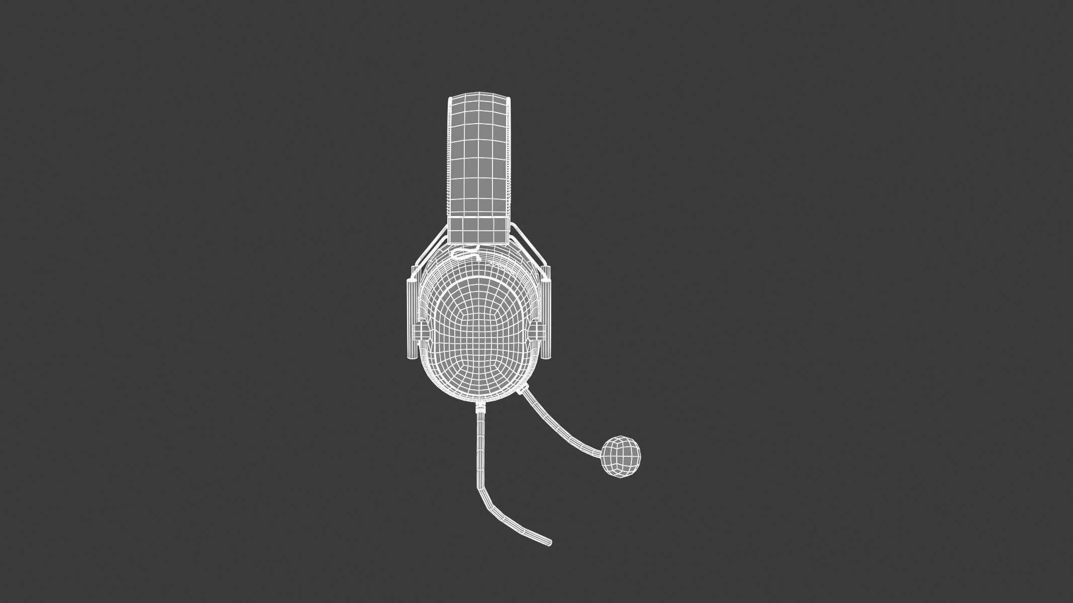 Blackshark V2 Headphone 3D model_22