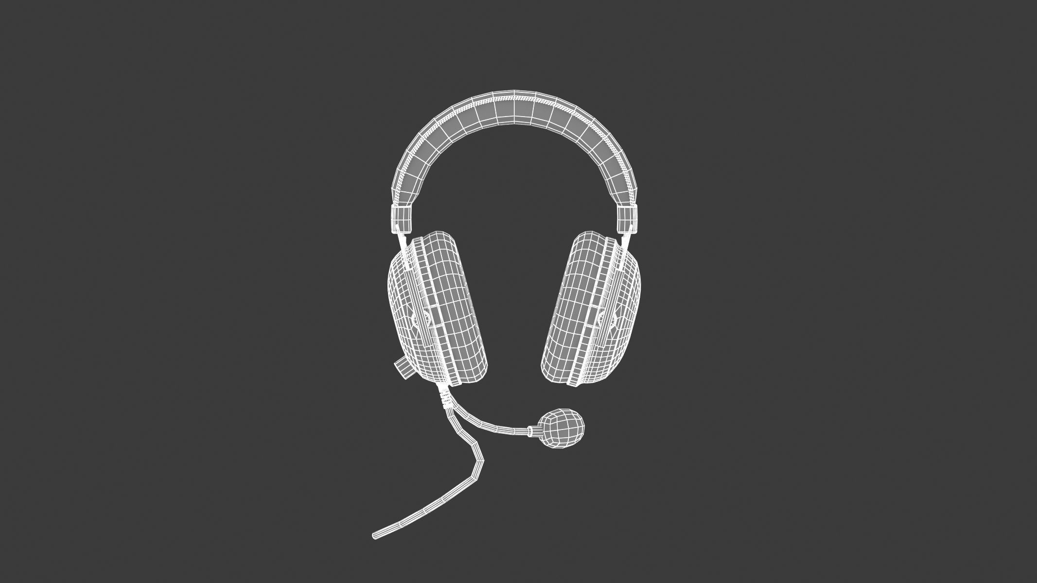 Blackshark V2 Headphone 3D model_24