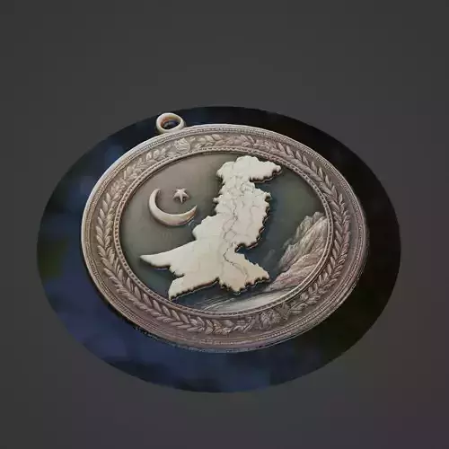 Pakistan Country Medallion
