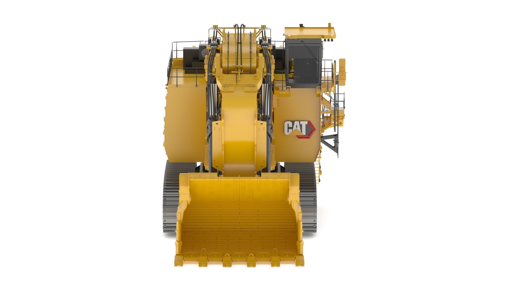 CAT 6060 Hydraulic Mining Shovels 3D model | CGTrader