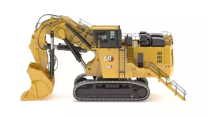 模型製作用品 CAT 6060 Hydraulic Mining Shovel 1/87 1:87 Cat® 6060 Hydraulic Mining Shovel — Diecast Masters America