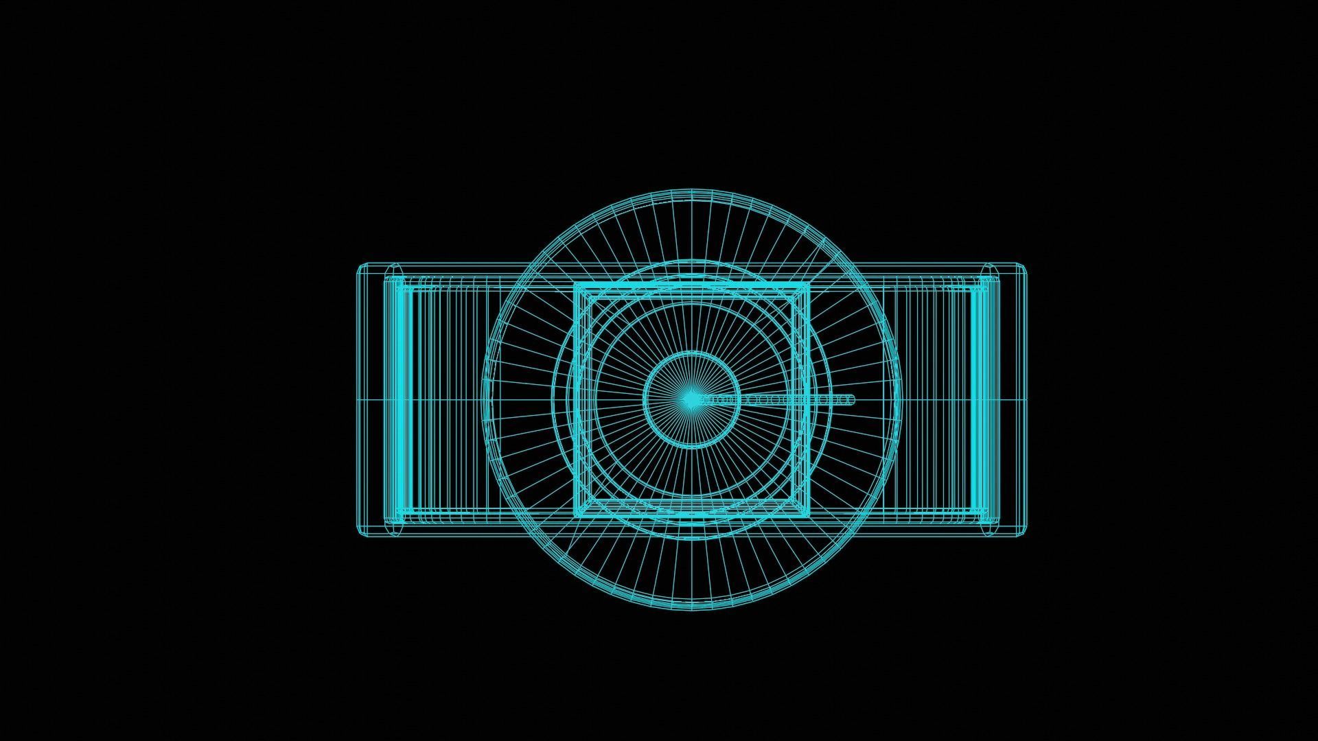 Perfume Low-poly 3D model_6