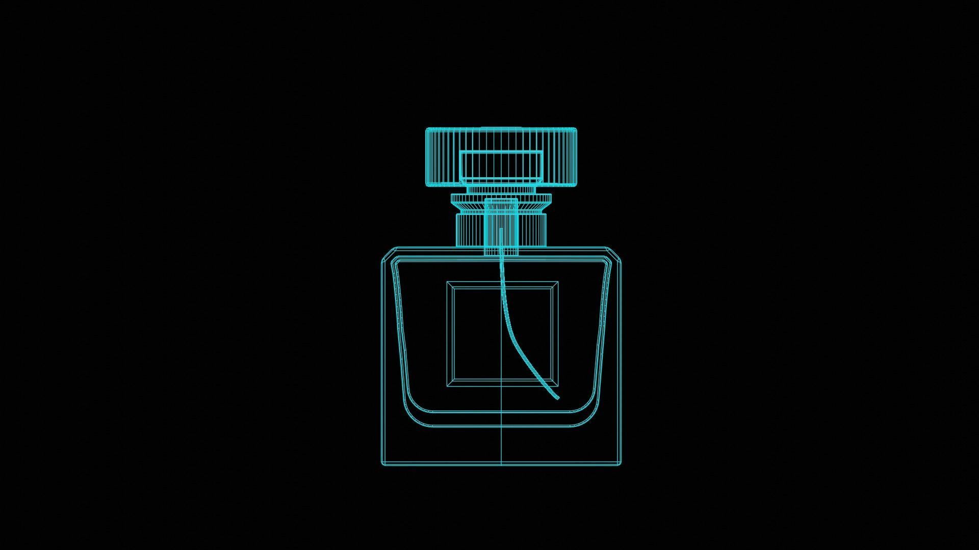 Perfume Low-poly 3D model_4