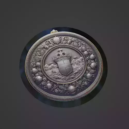 Sweden Country Medallion