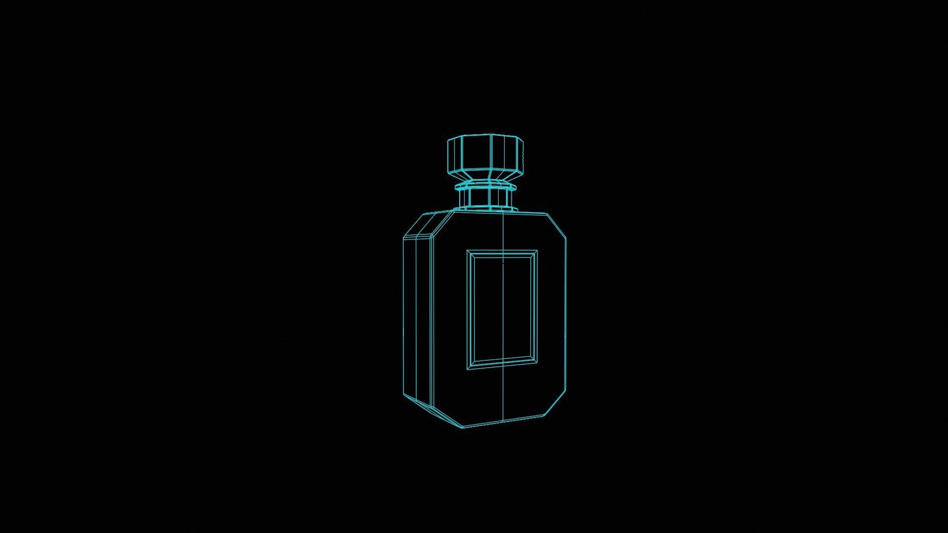 Perfume Low-poly 3D model_7