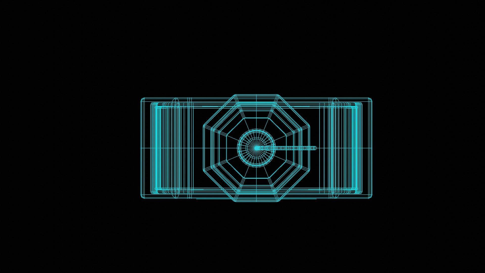 Perfume Low-poly 3D model_6