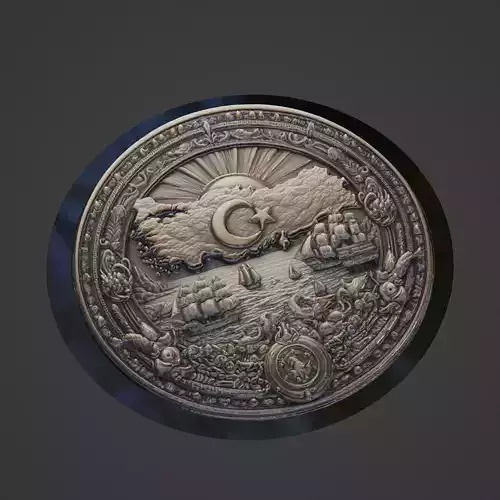 Turkey Country Medallion