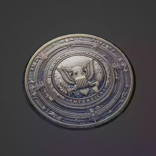 United States of America Country Medallion