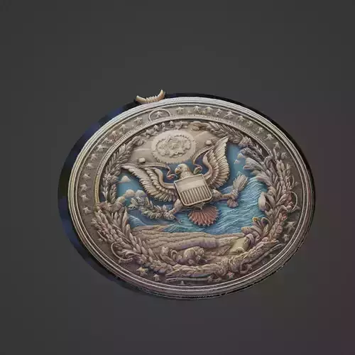 United States of America Country Medallion