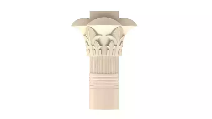 Classic Column 01 3D model