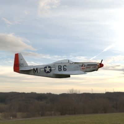 North American P-51 Mustang 3D model_7