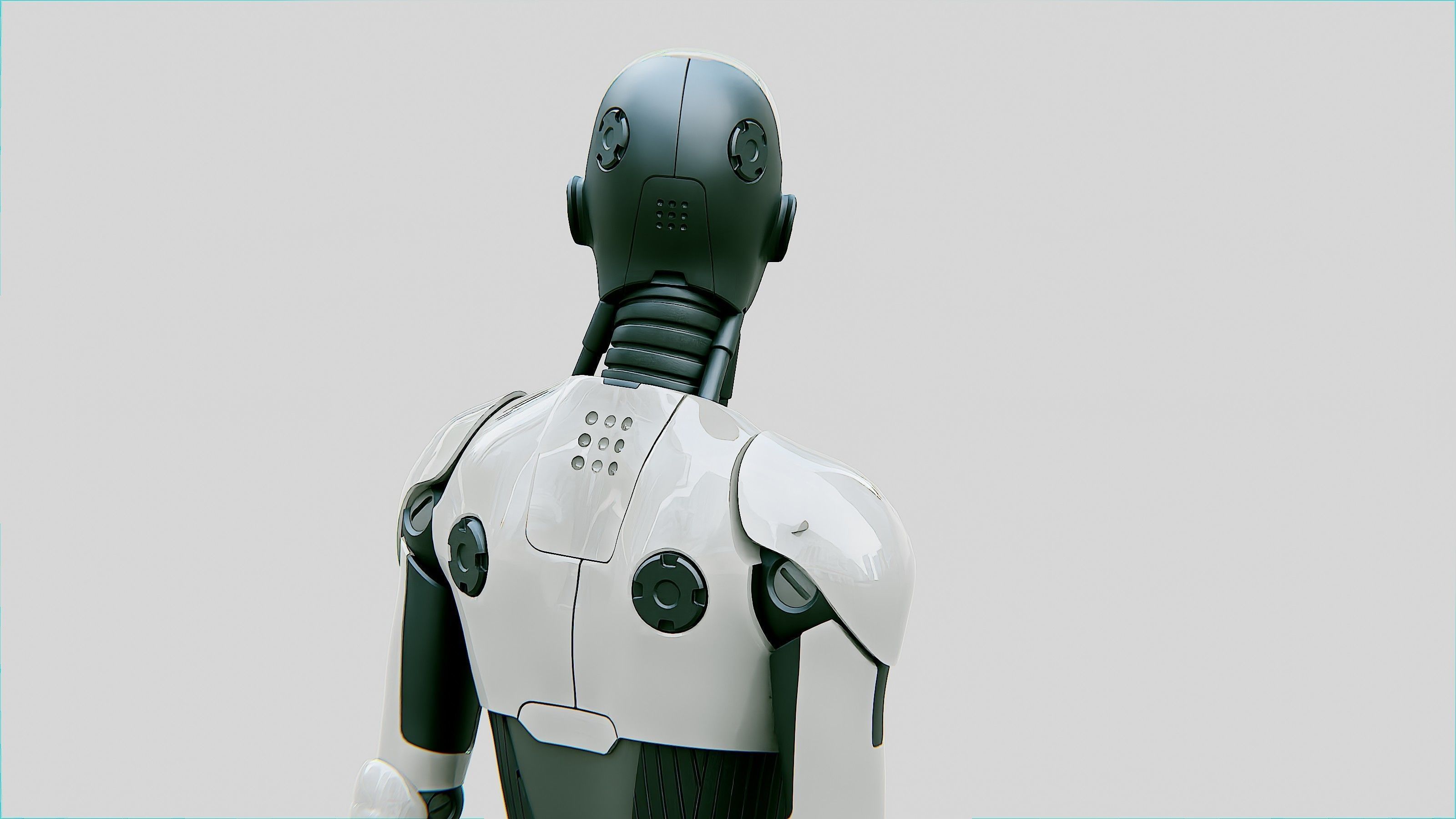 ANDROID MORPHEOUS Rigged for Unreal Engine - Unity - MIXAMO 3D model_23