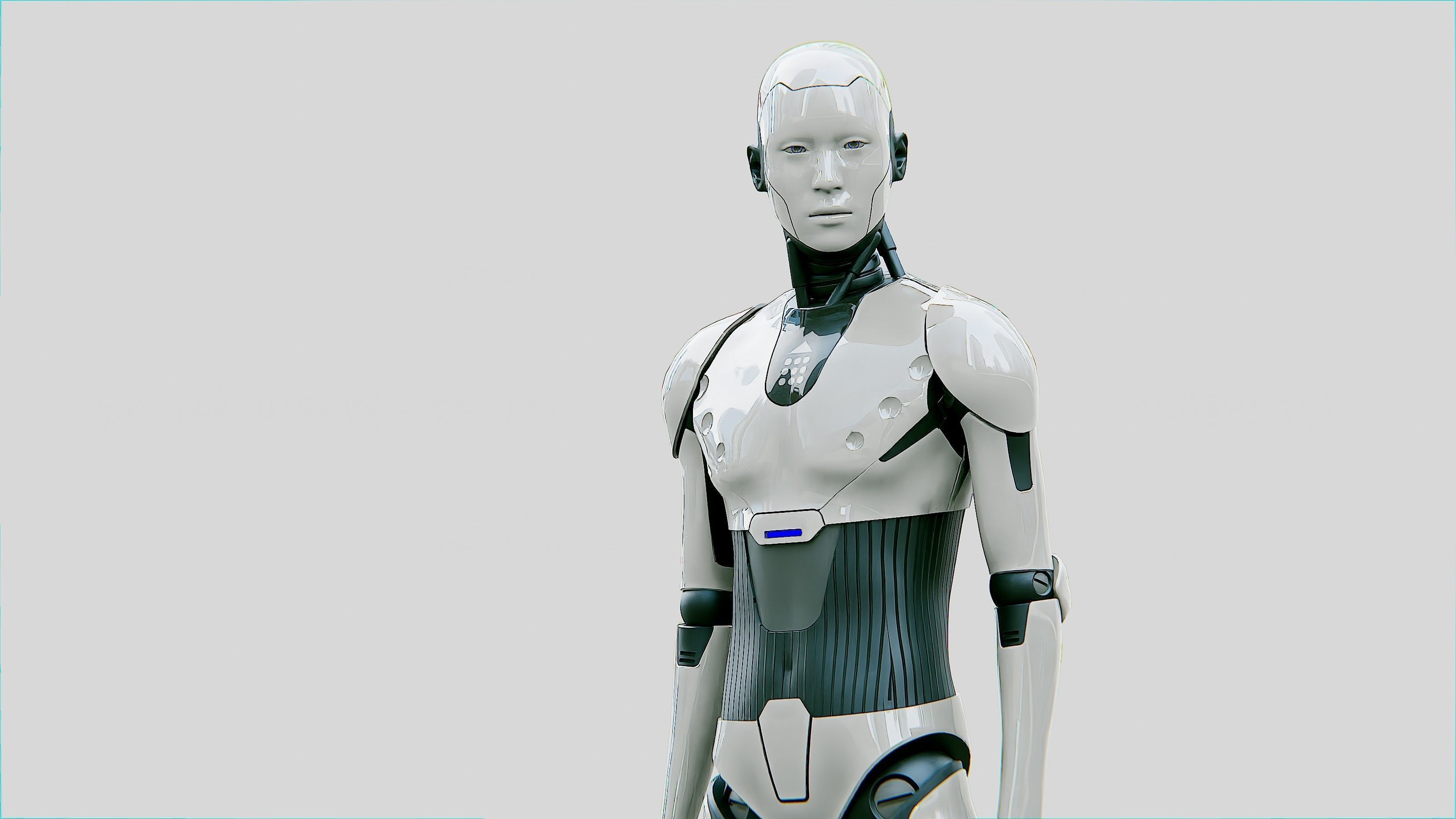 ANDROID MORPHEOUS Rigged for Unreal Engine - Unity - MIXAMO 3D model_2