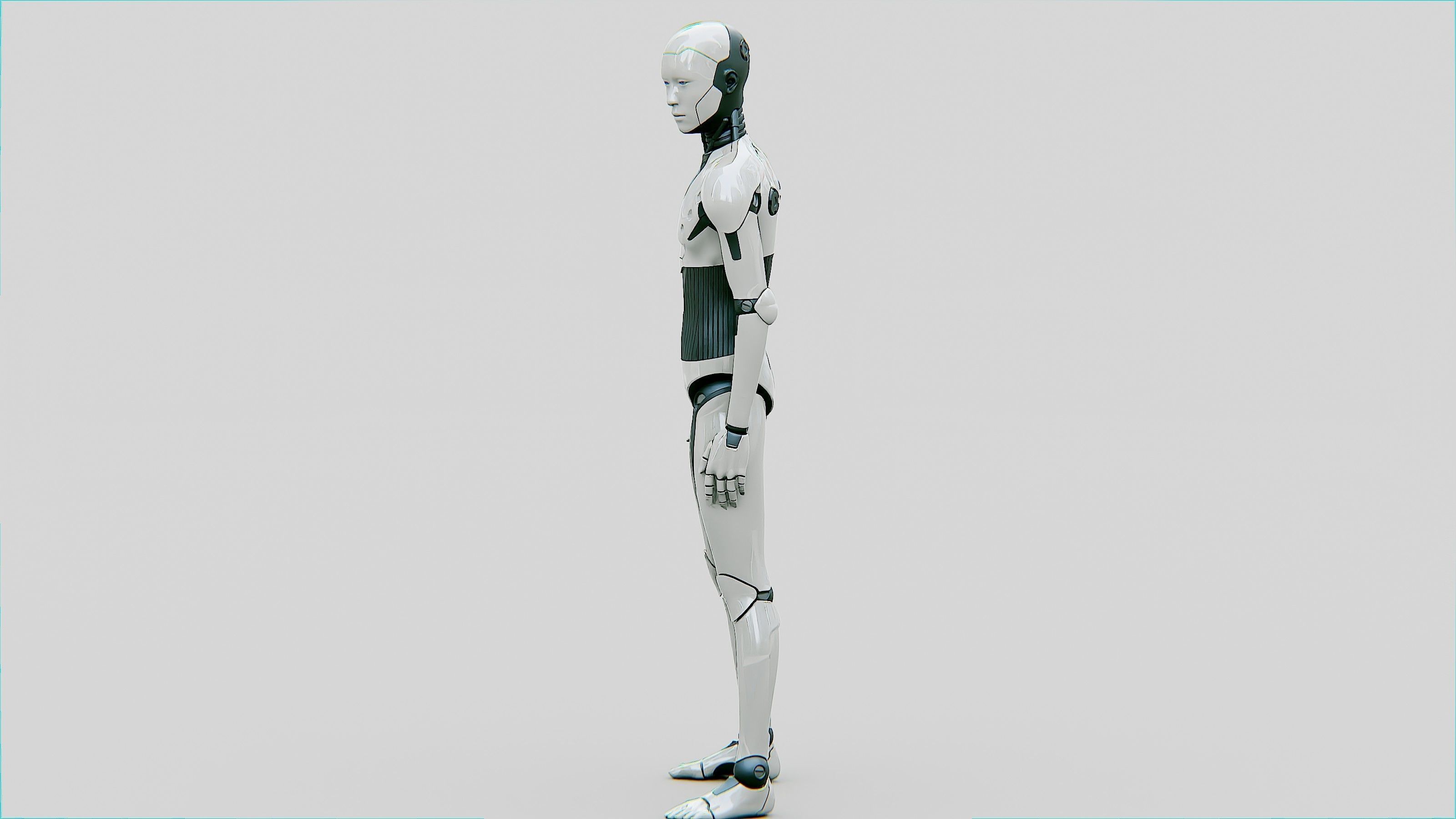 ANDROID MORPHEOUS Rigged for Unreal Engine - Unity - MIXAMO 3D model_7