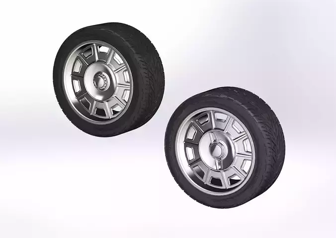 Custom wheels Schott C10 for your scale model