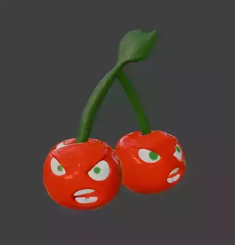 cherry bomb 3D print model