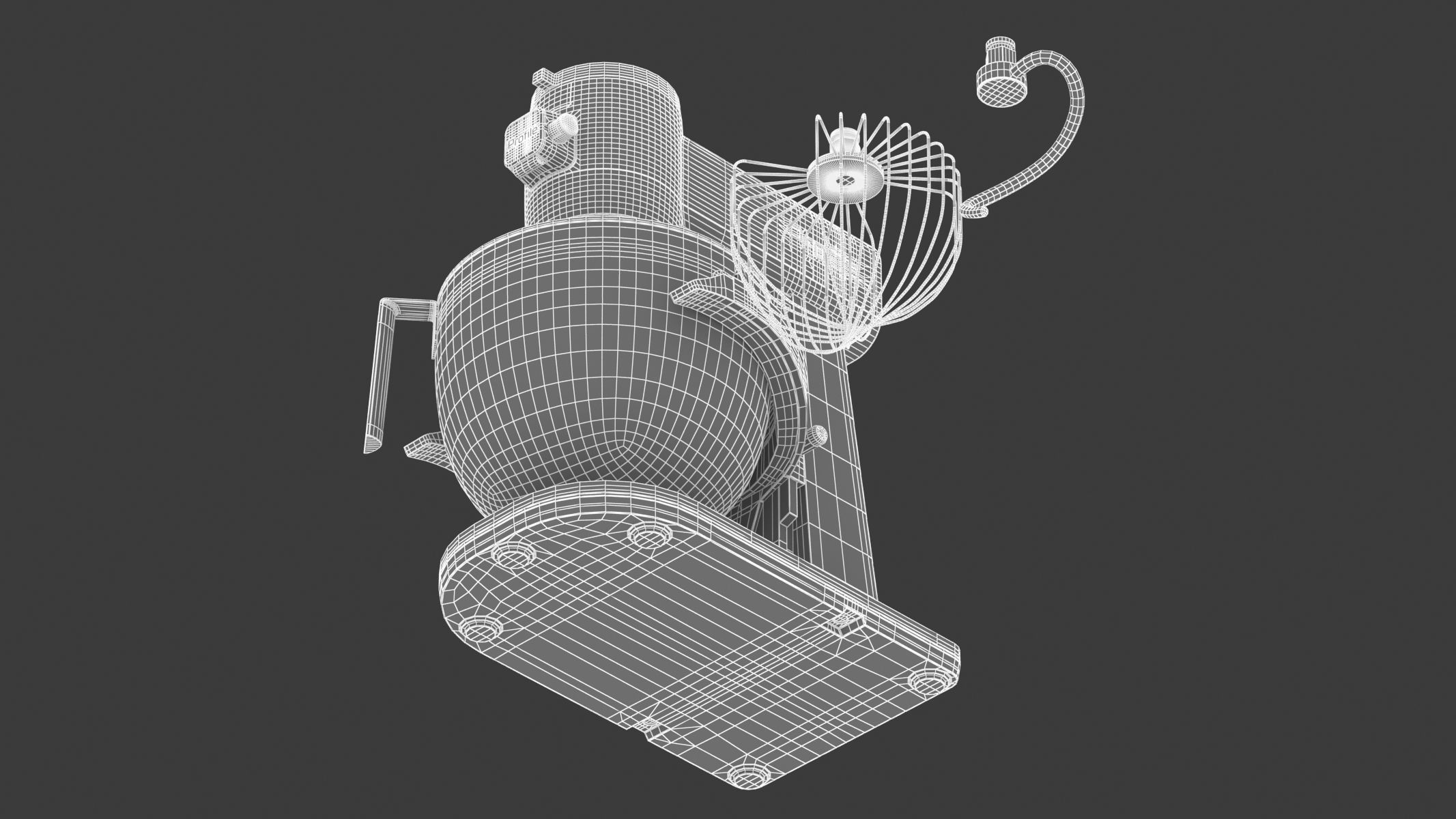 GE Profile Smart Stand Mixer 3D model_19