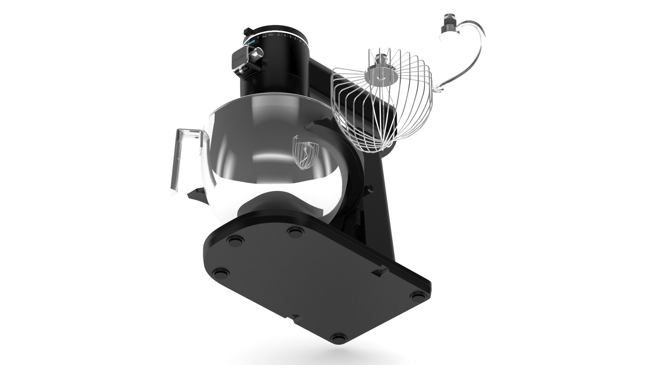 GE Profile Smart Stand Mixer 3D model_9
