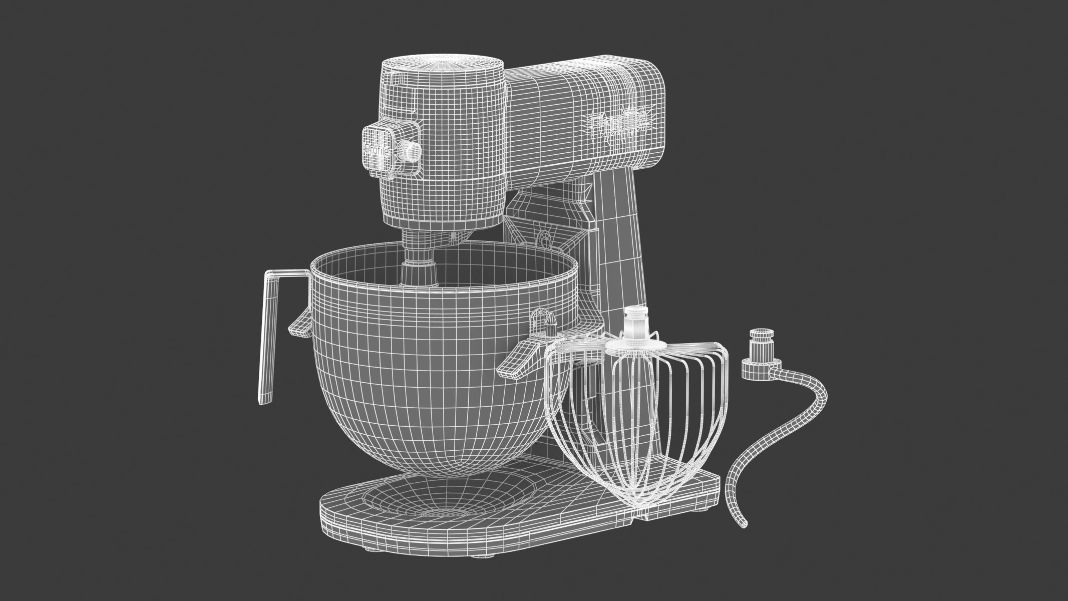GE Profile Smart Stand Mixer 3D model_17
