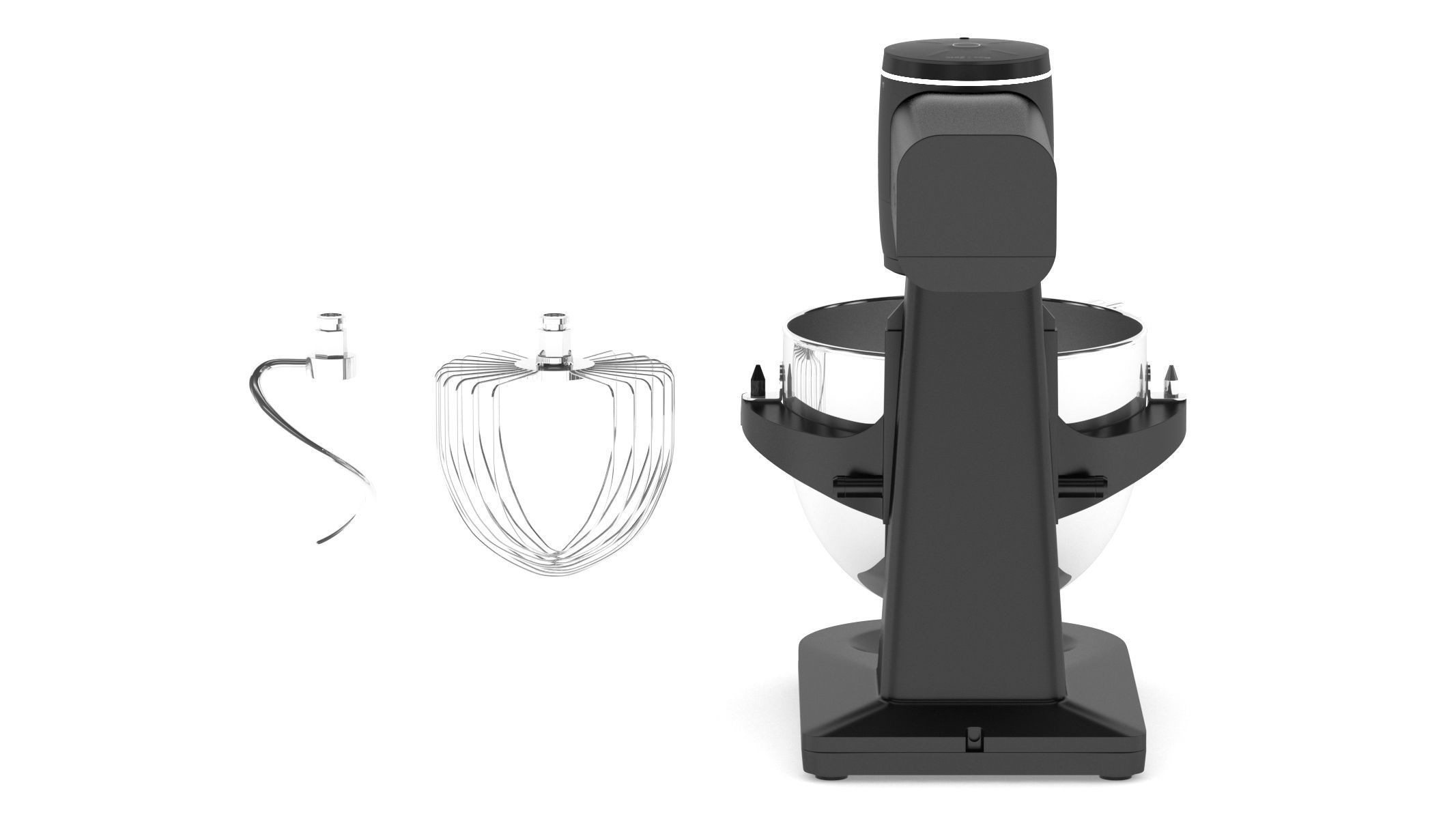 GE Profile Smart Stand Mixer 3D model_4