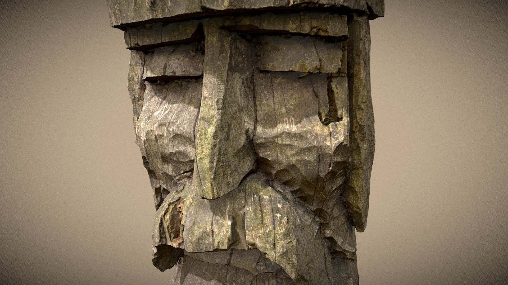 Slavic totem 01 3D model_5