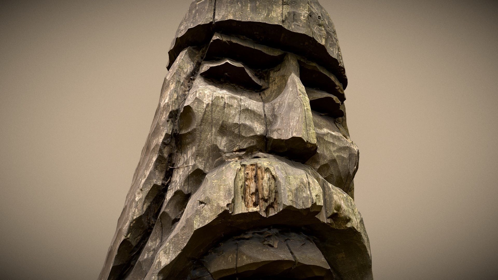 Slavic totem 01 3D model_4