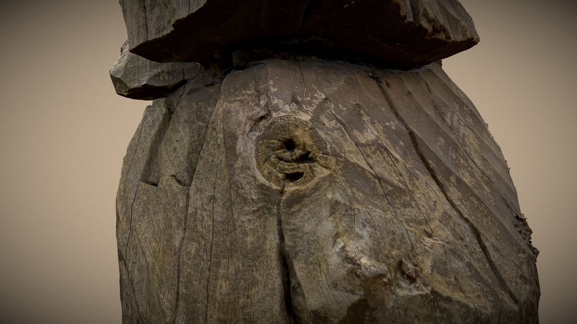 Slavic totem 01 3D model_7