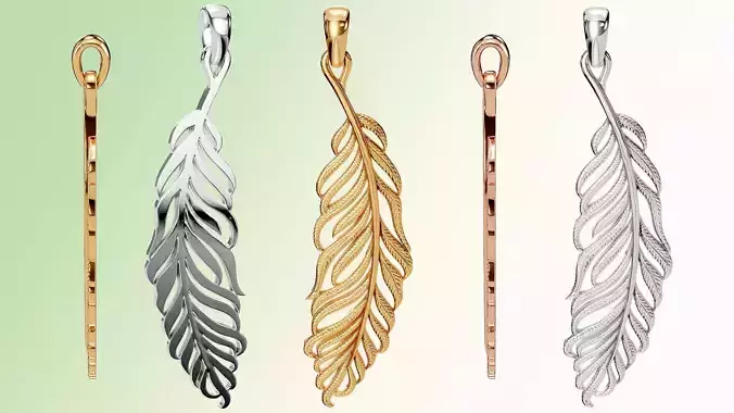 Feather Pendant