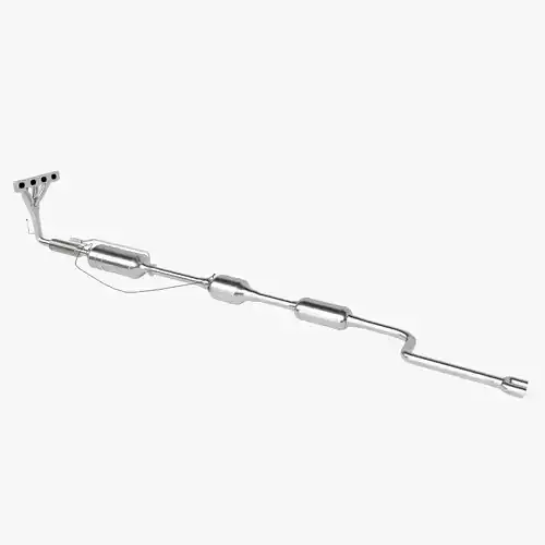 Exhaust system package 3D model