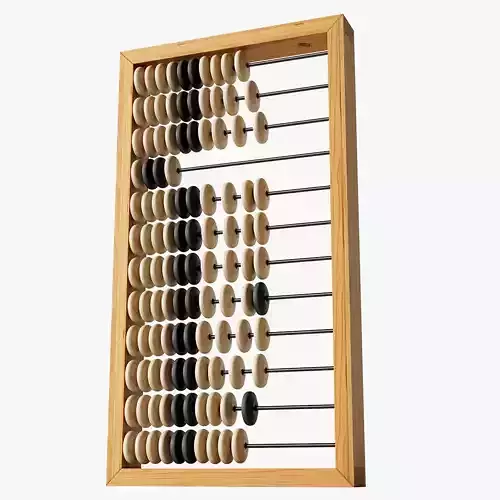Wooden Vintage Abacus