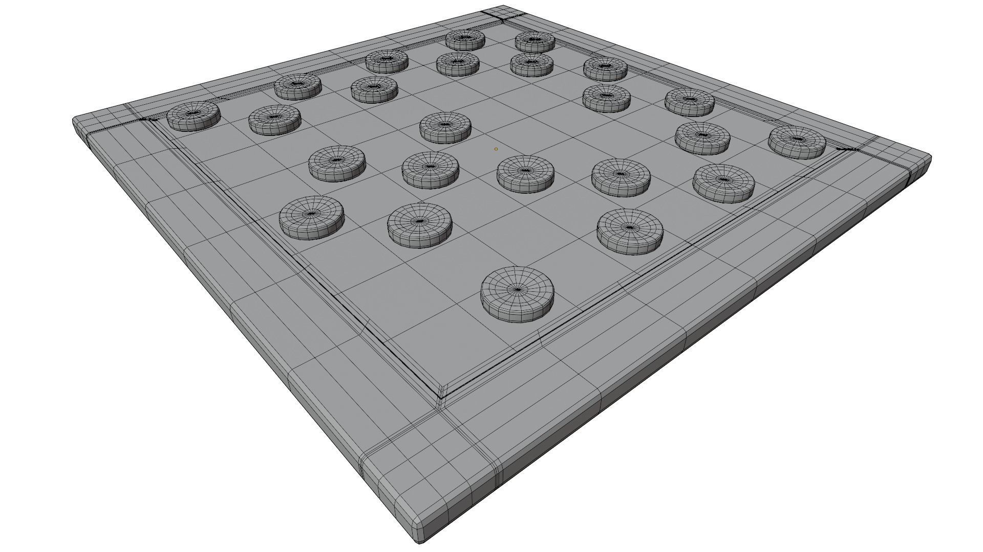 Checker 3D model_9