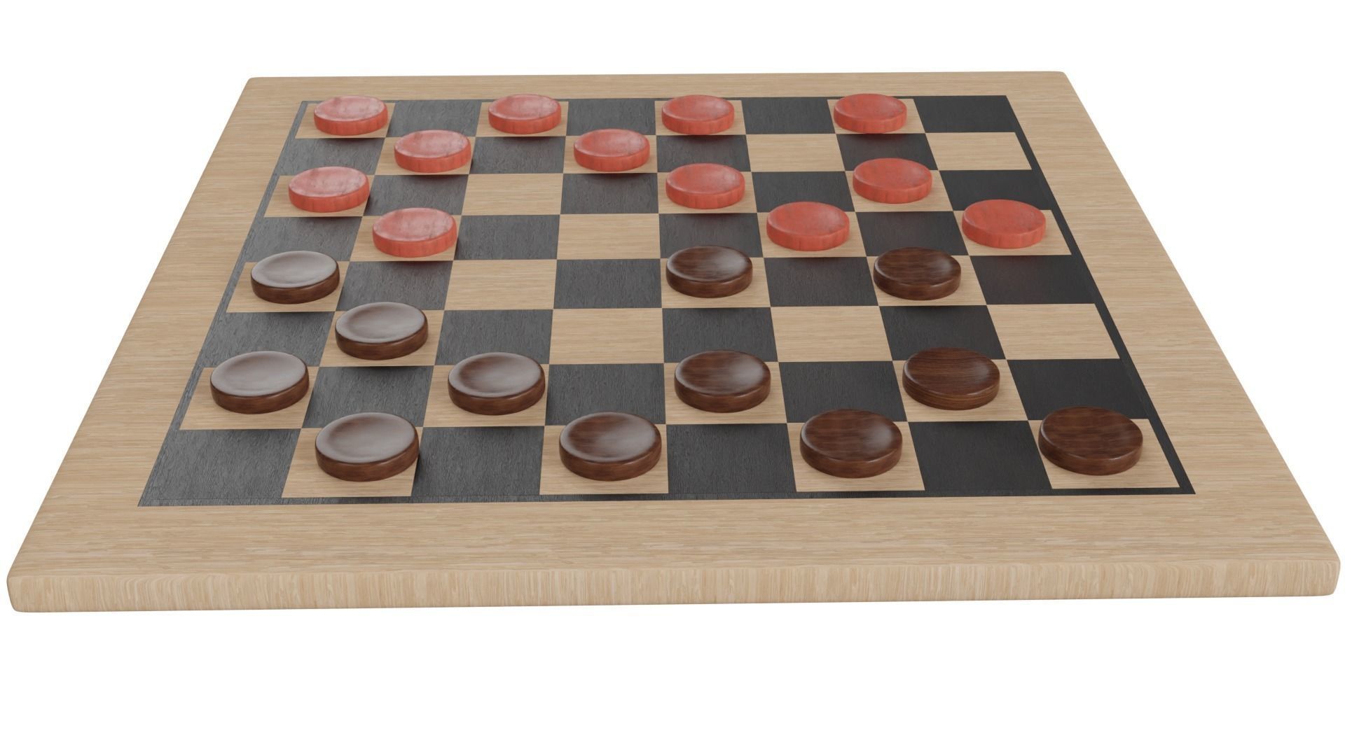 Checker 3D model_5