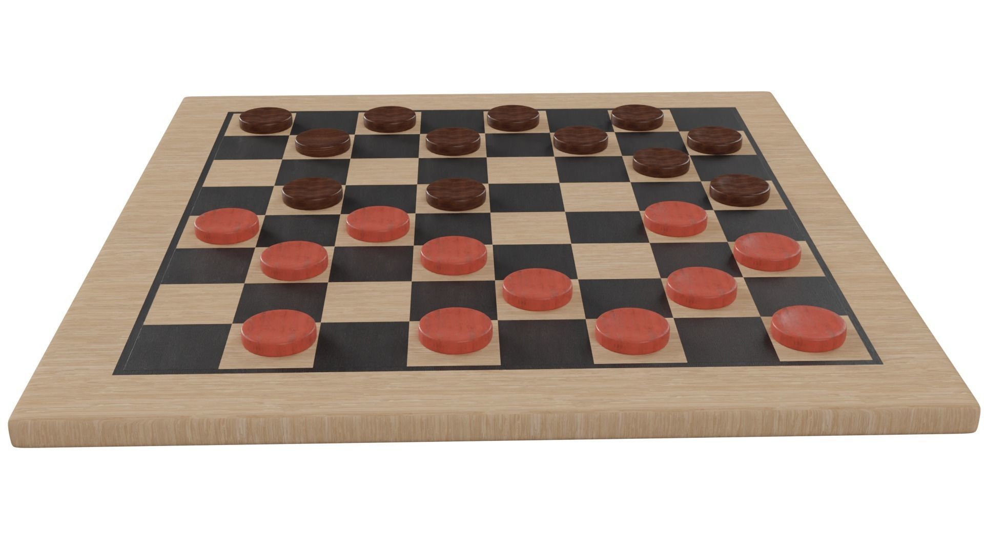 Checker 3D model_1