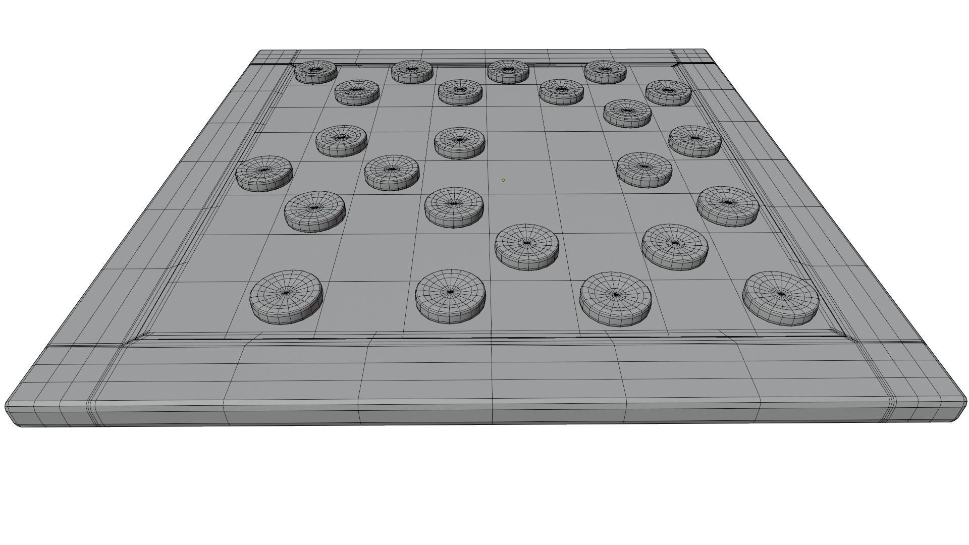 Checker 3D model_10