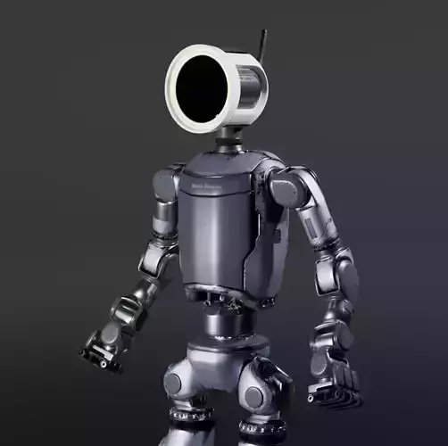 Atlas Boston Dynamics 2024 3D model