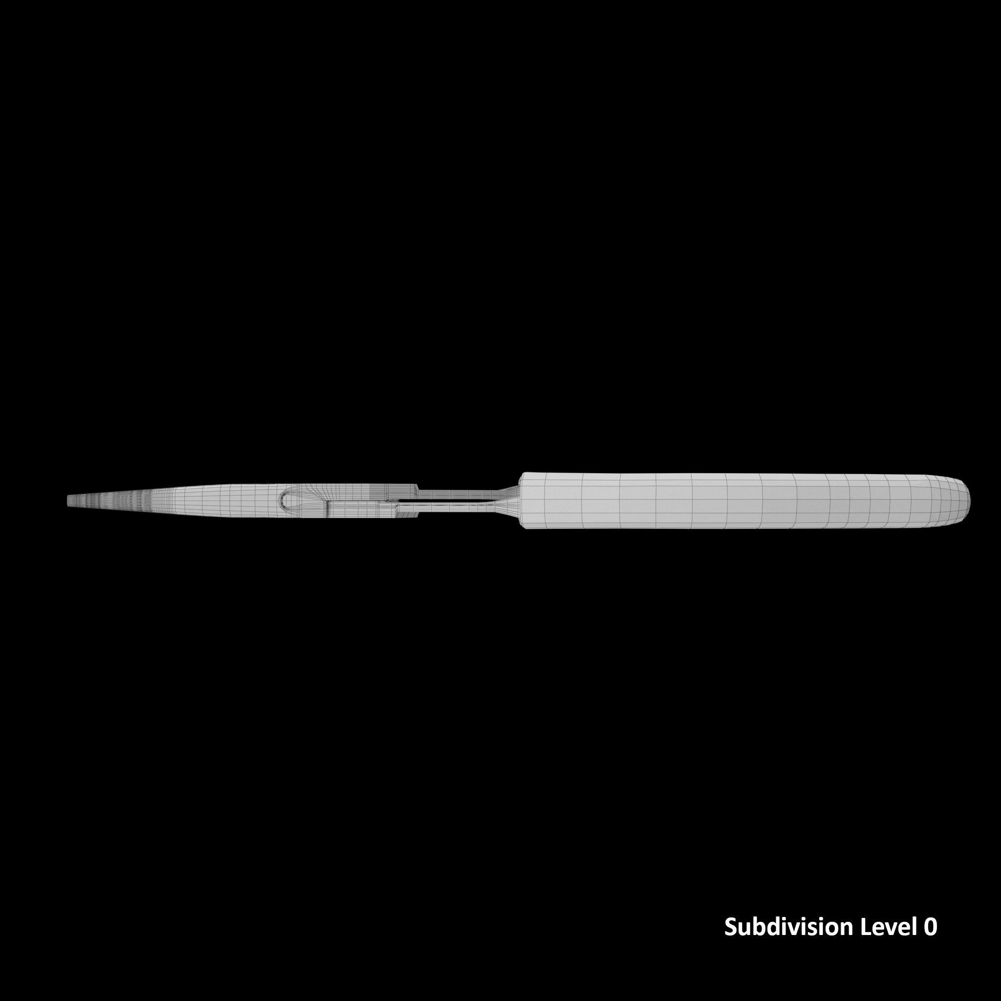 Pliers Vinyl Grips 95ACF Low-poly 3D model_14