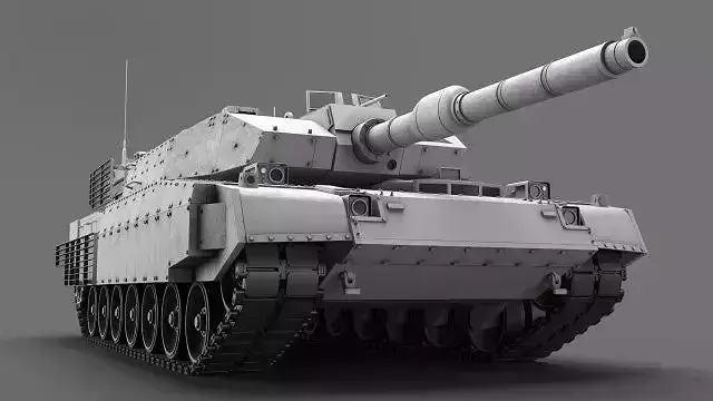 Leopard 2 3D model