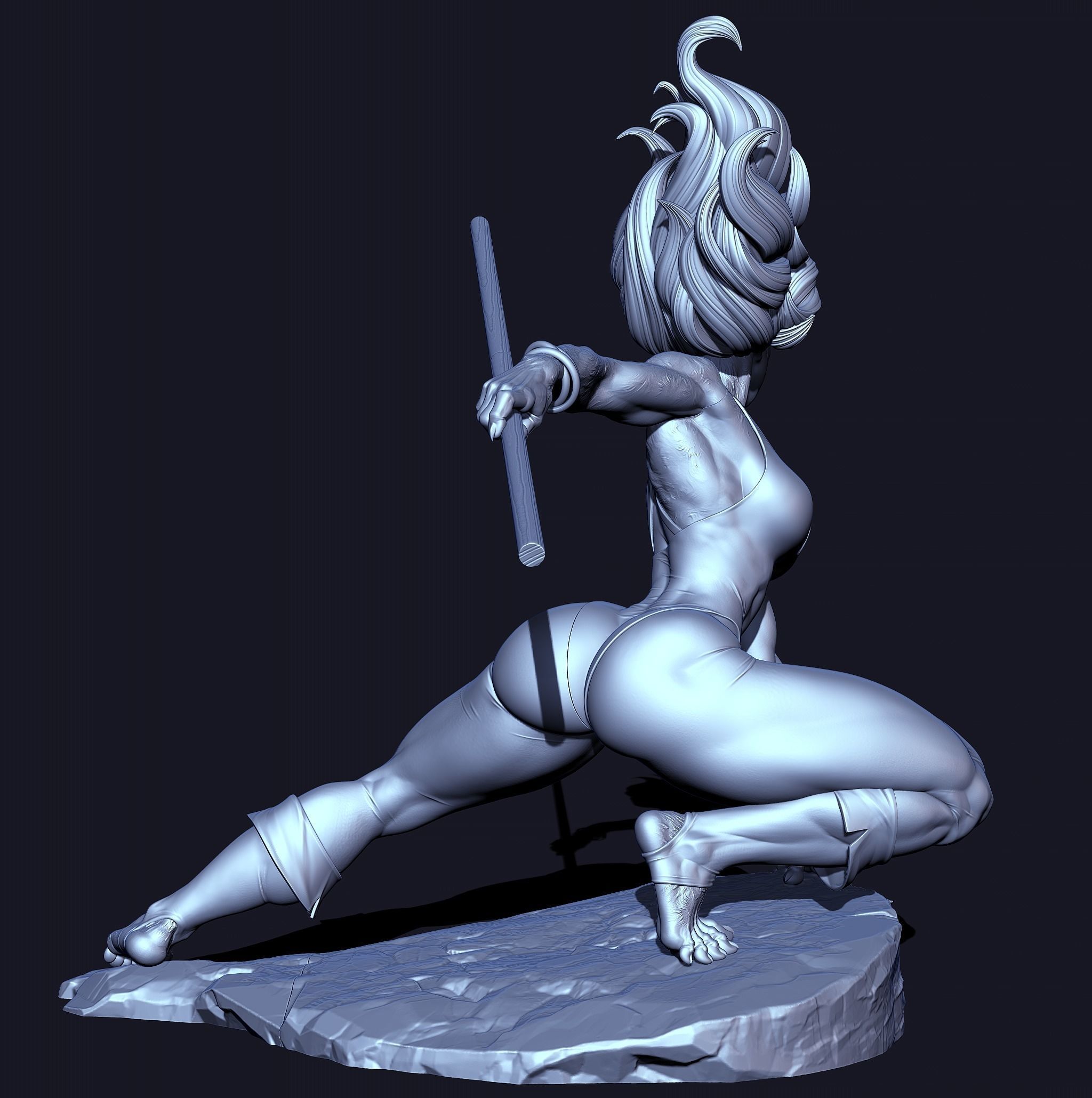 Cheetara with NSFW 3D print model_19