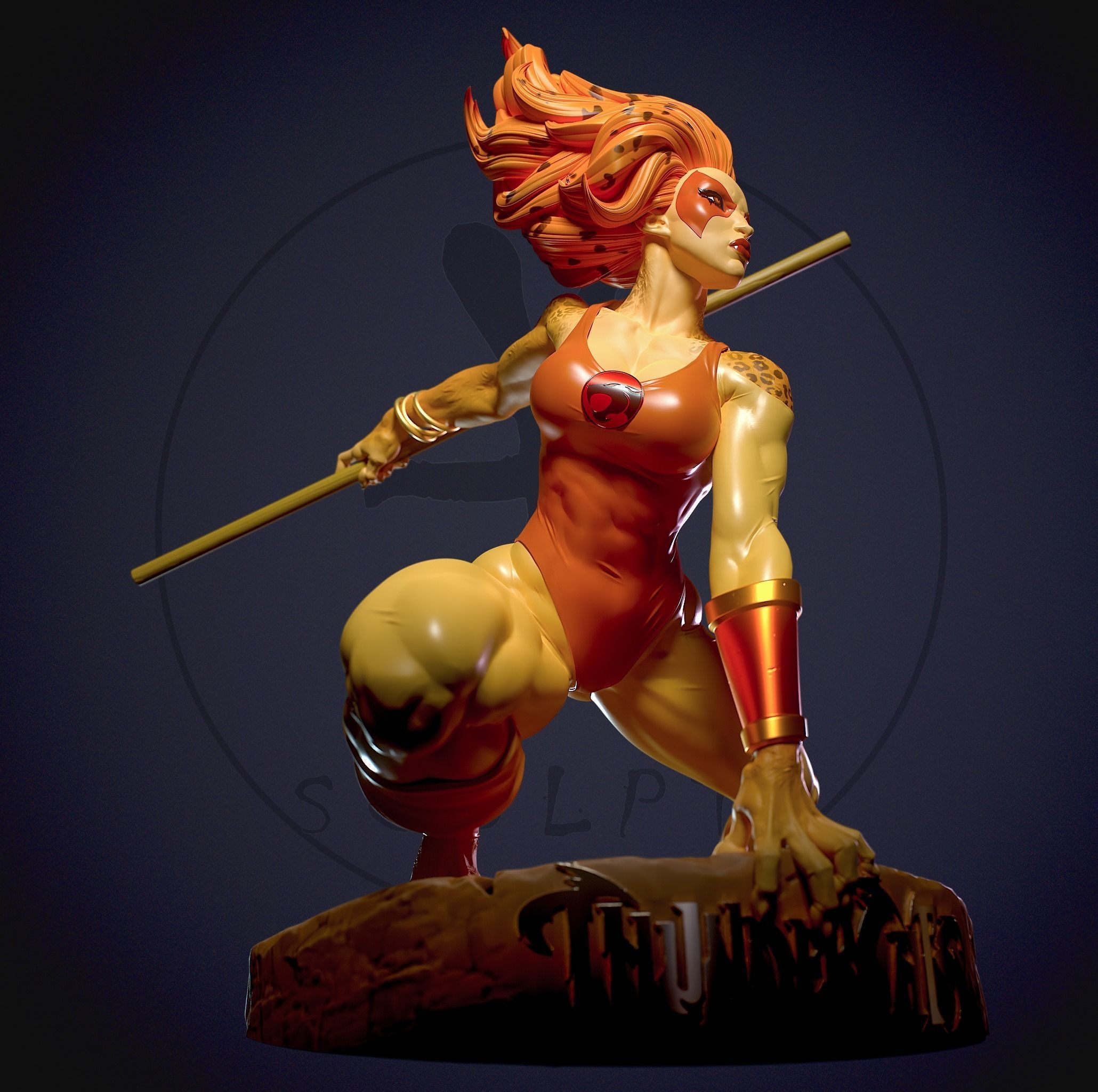 Cheetara with NSFW 3D print model_4