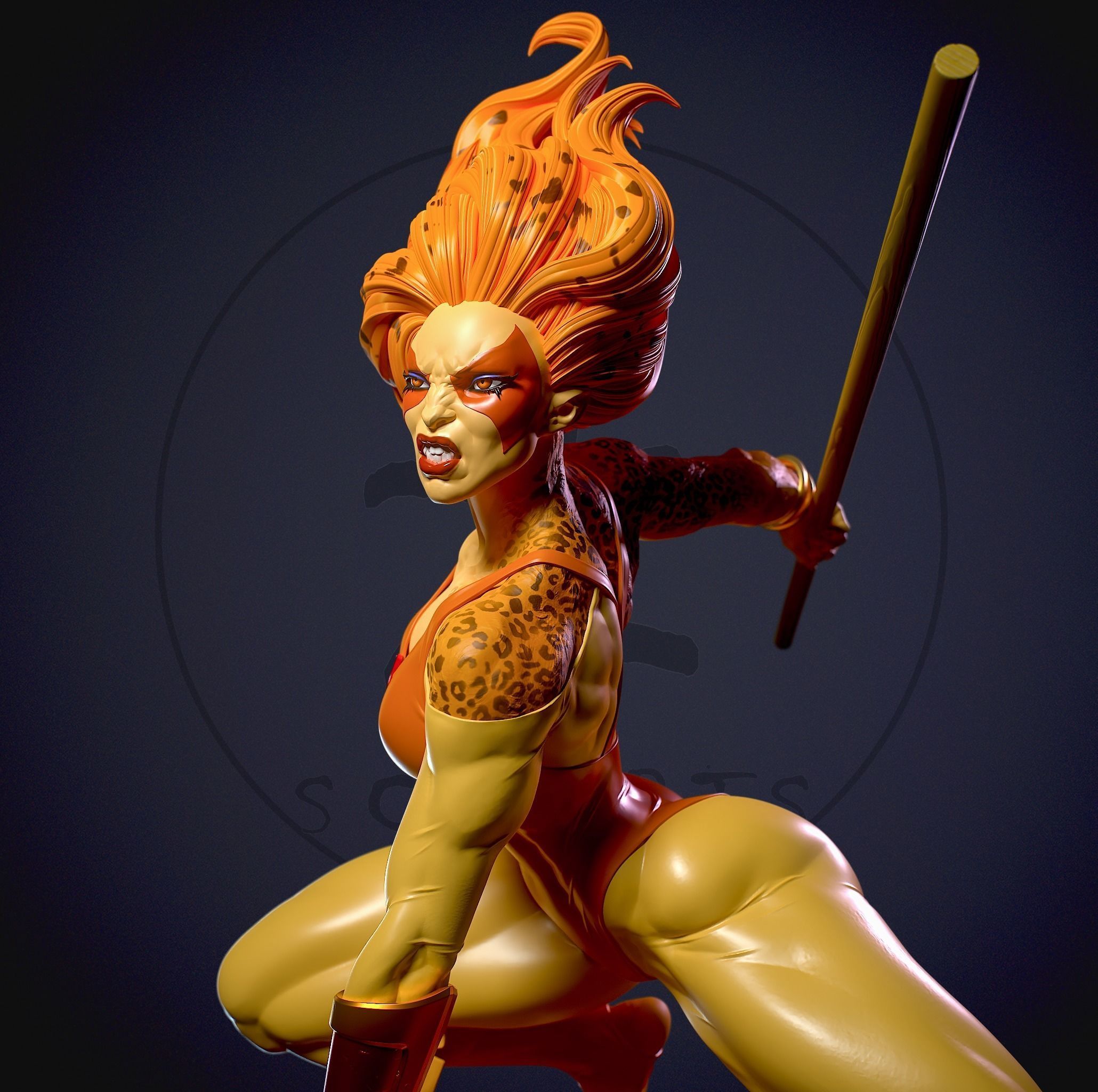 Cheetara with NSFW 3D print model_12