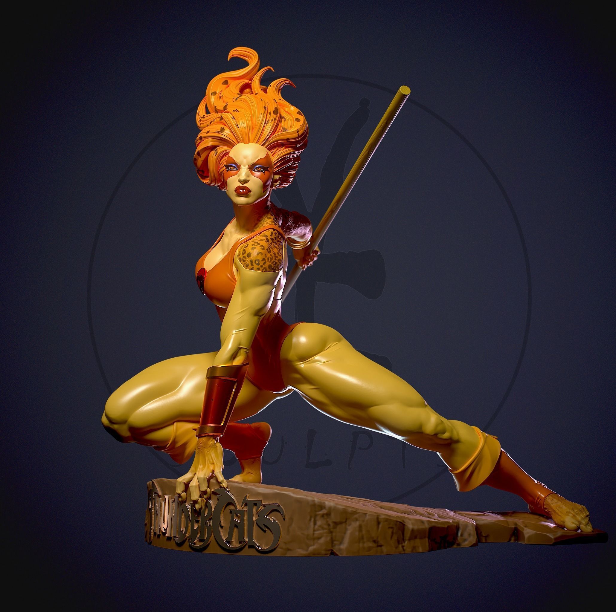 Cheetara with NSFW 3D print model_10