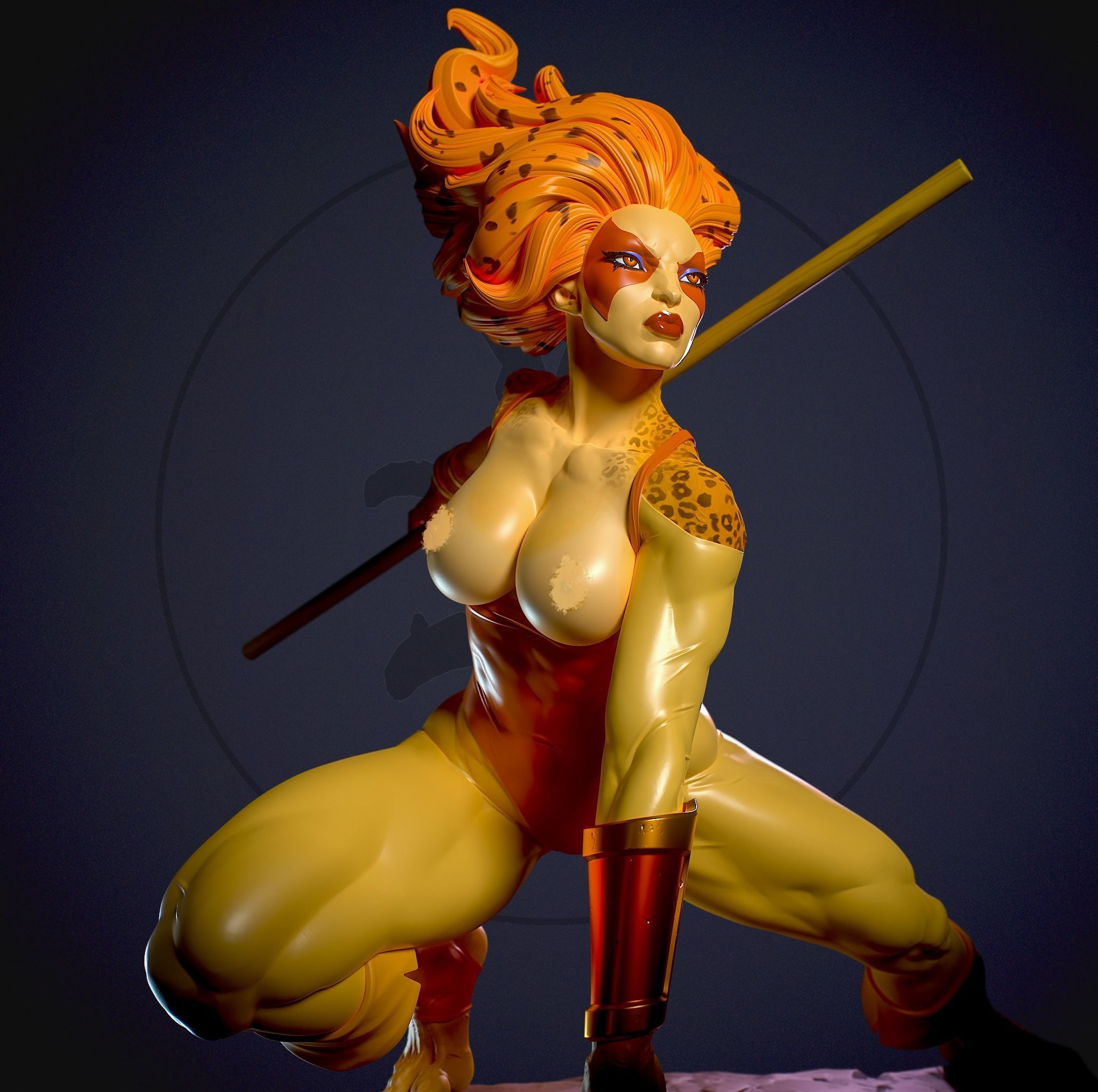 Cheetara with NSFW 3D print model_14