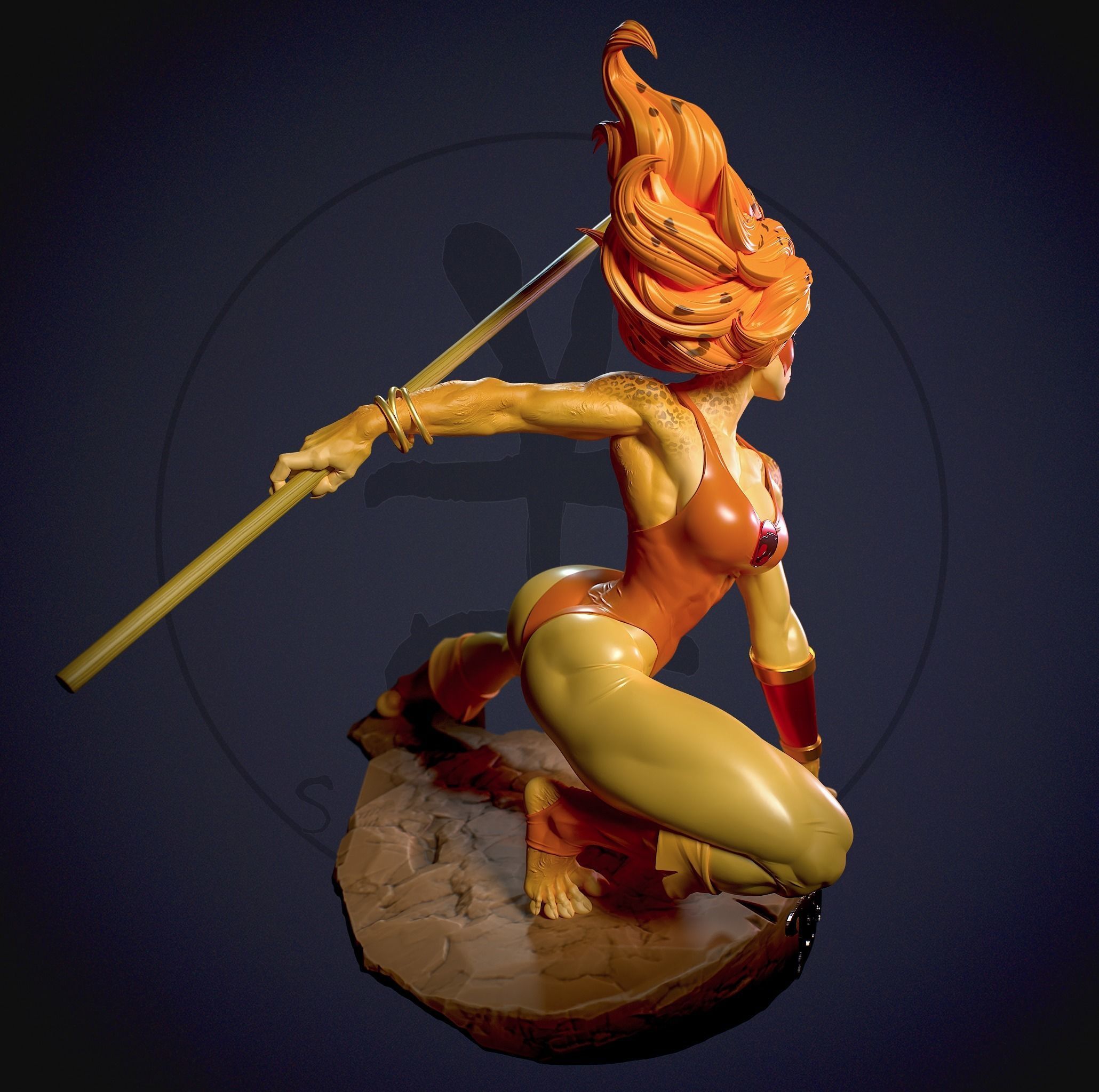 Cheetara with NSFW 3D print model_5