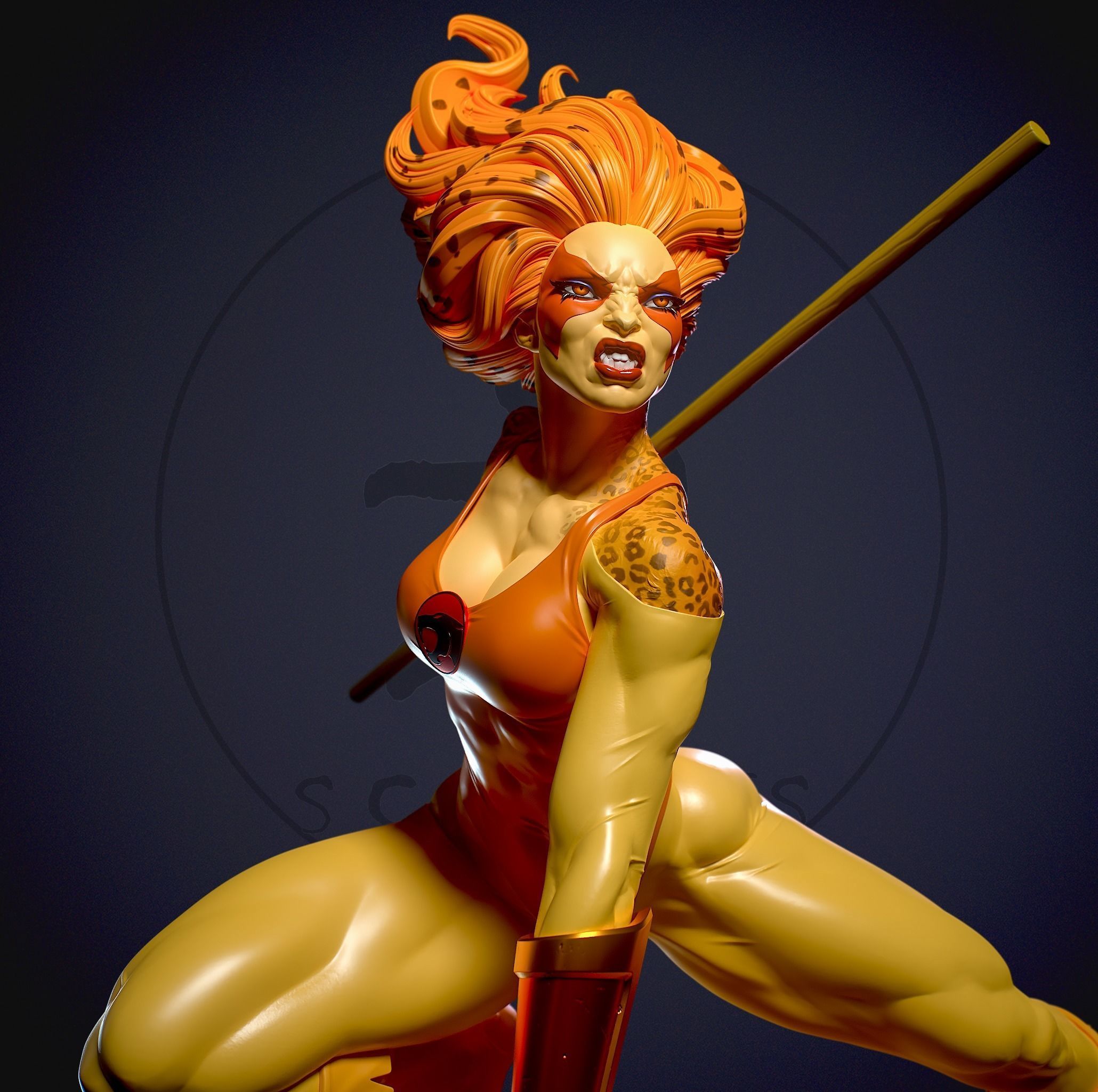 Cheetara with NSFW 3D print model_11