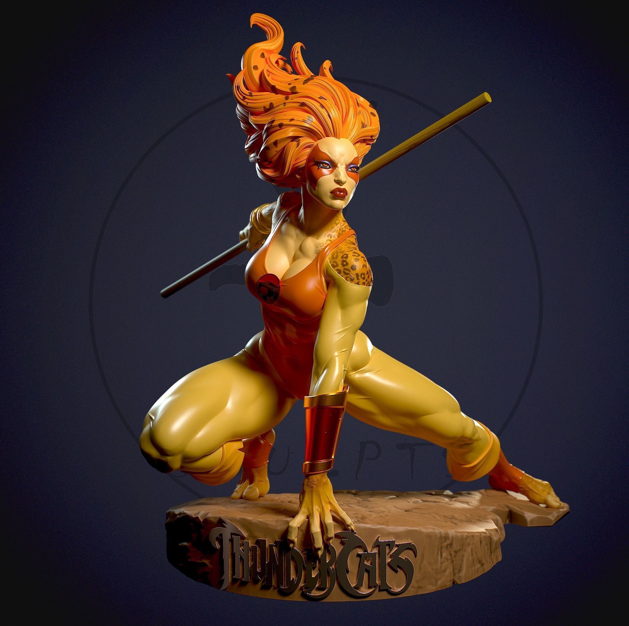 Cheetara with NSFW 3D print model_2