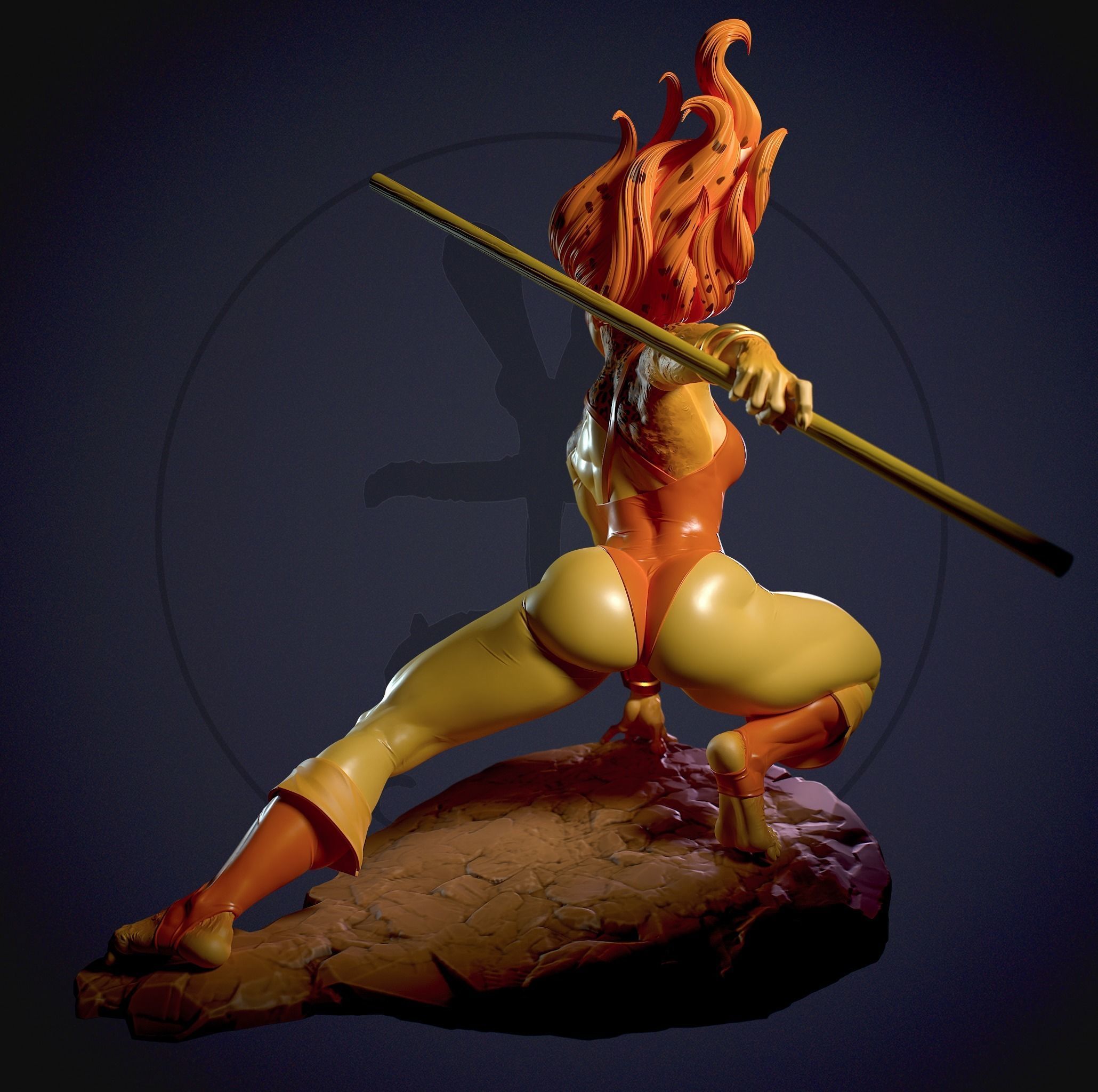 Cheetara with NSFW 3D print model_8