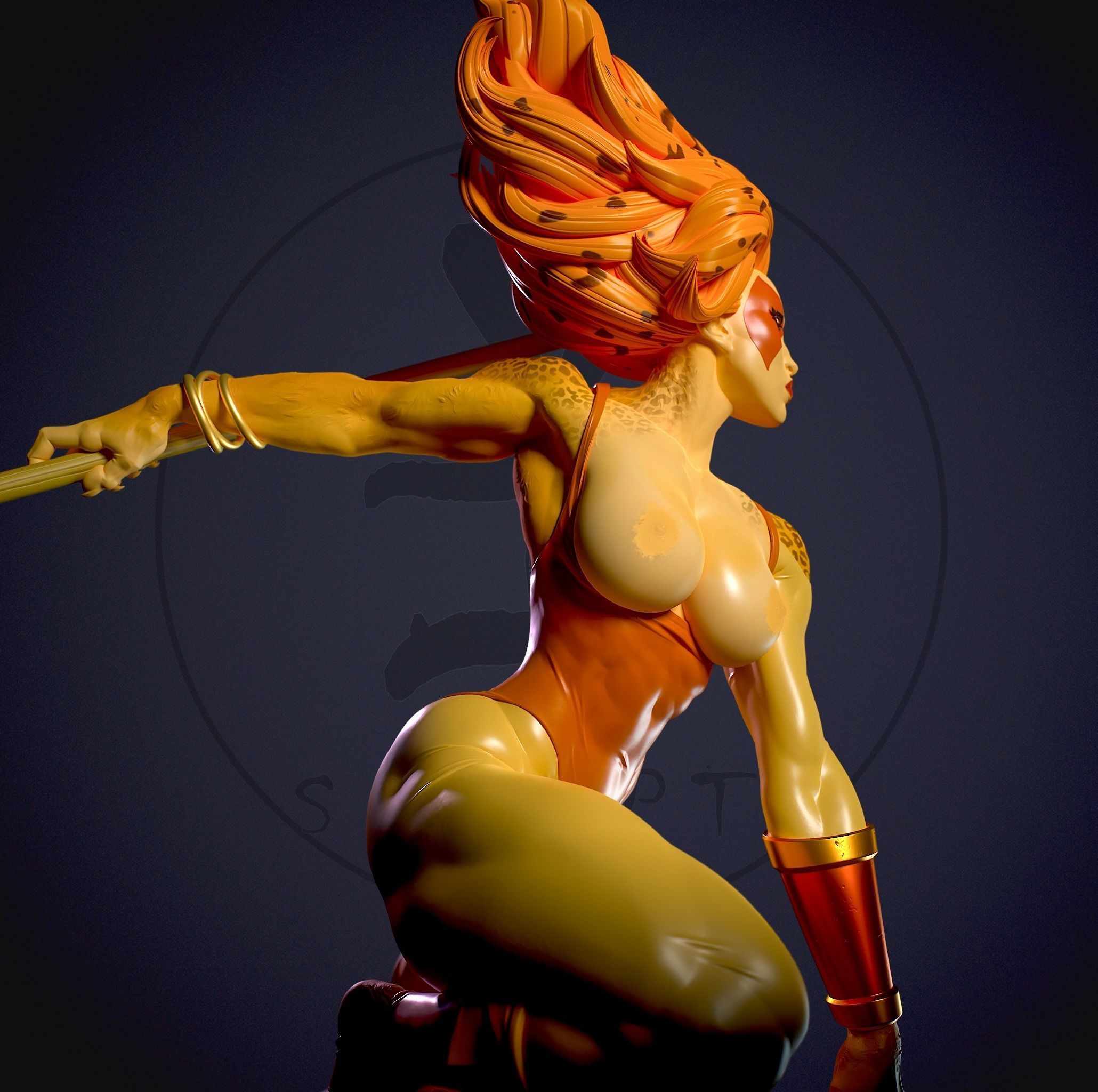 Cheetara with NSFW 3D print model_15