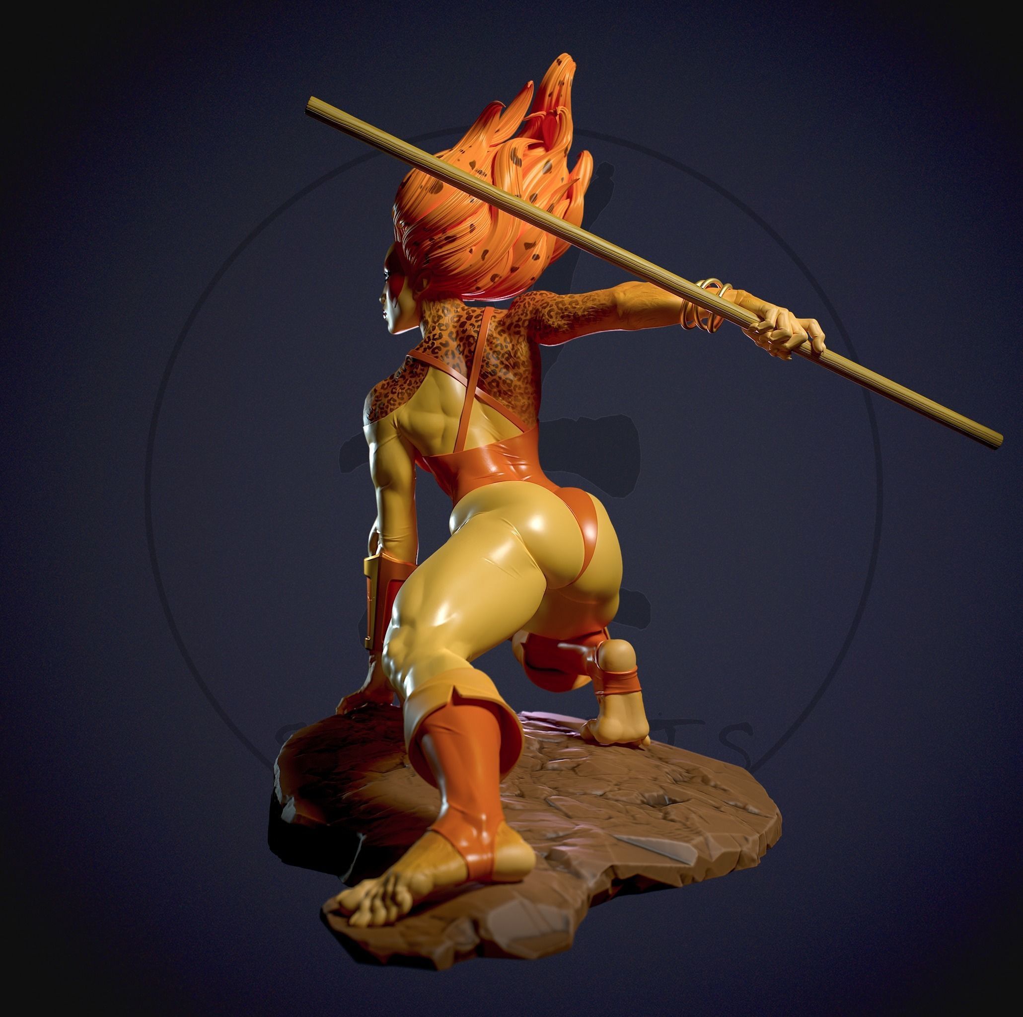 Cheetara with NSFW 3D print model_7