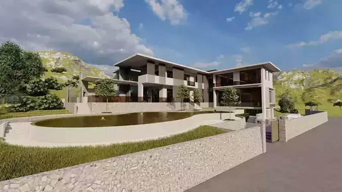 Casa Scene-villa-modern house